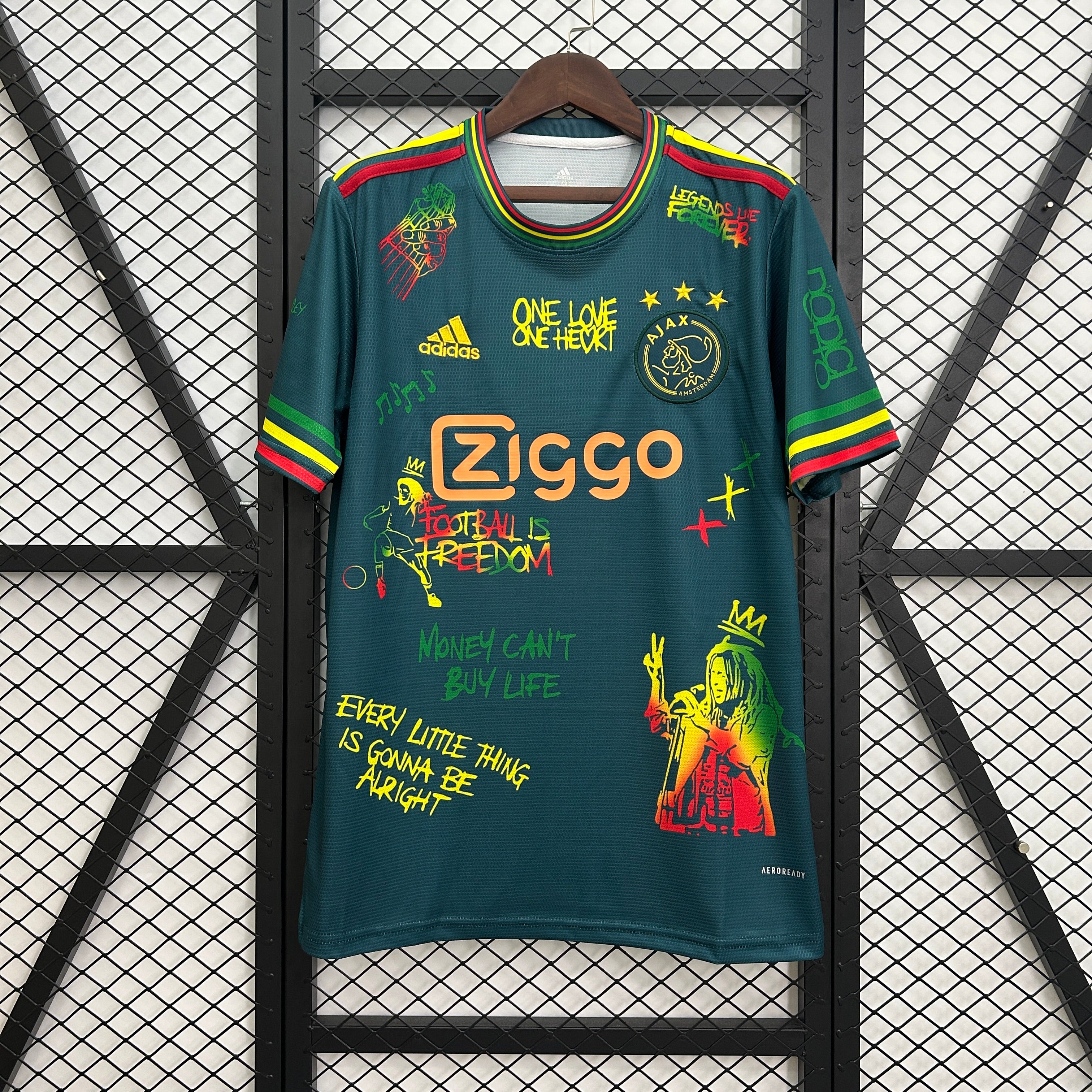 NEW CAMISETA AJAX DE AMSTERDAM (ED Bob Marley) 24/25