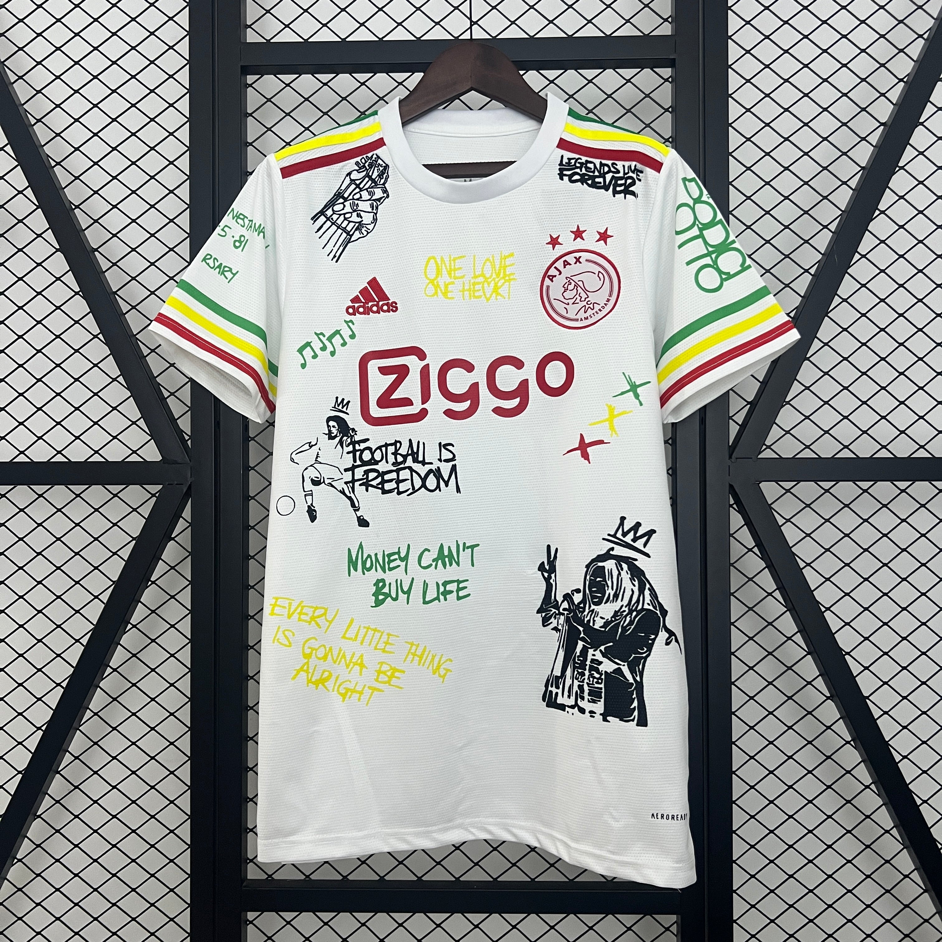NEW CAMISETA AJAX DE AMSTERDAM (ED Bob Marley) 24/25