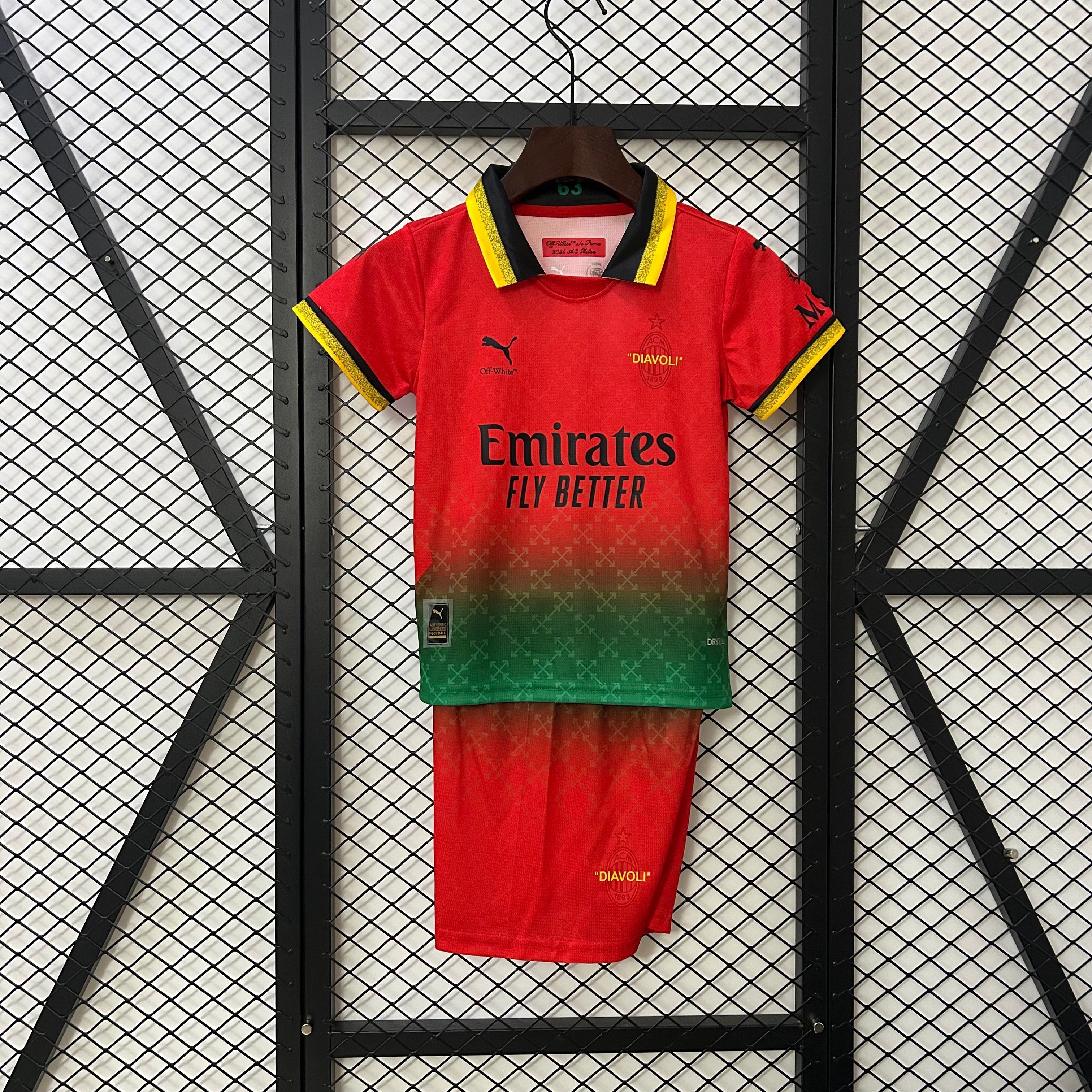 (NIÑO) CONJUNTO AC MILAN SPECIAL EDITION 2025/26