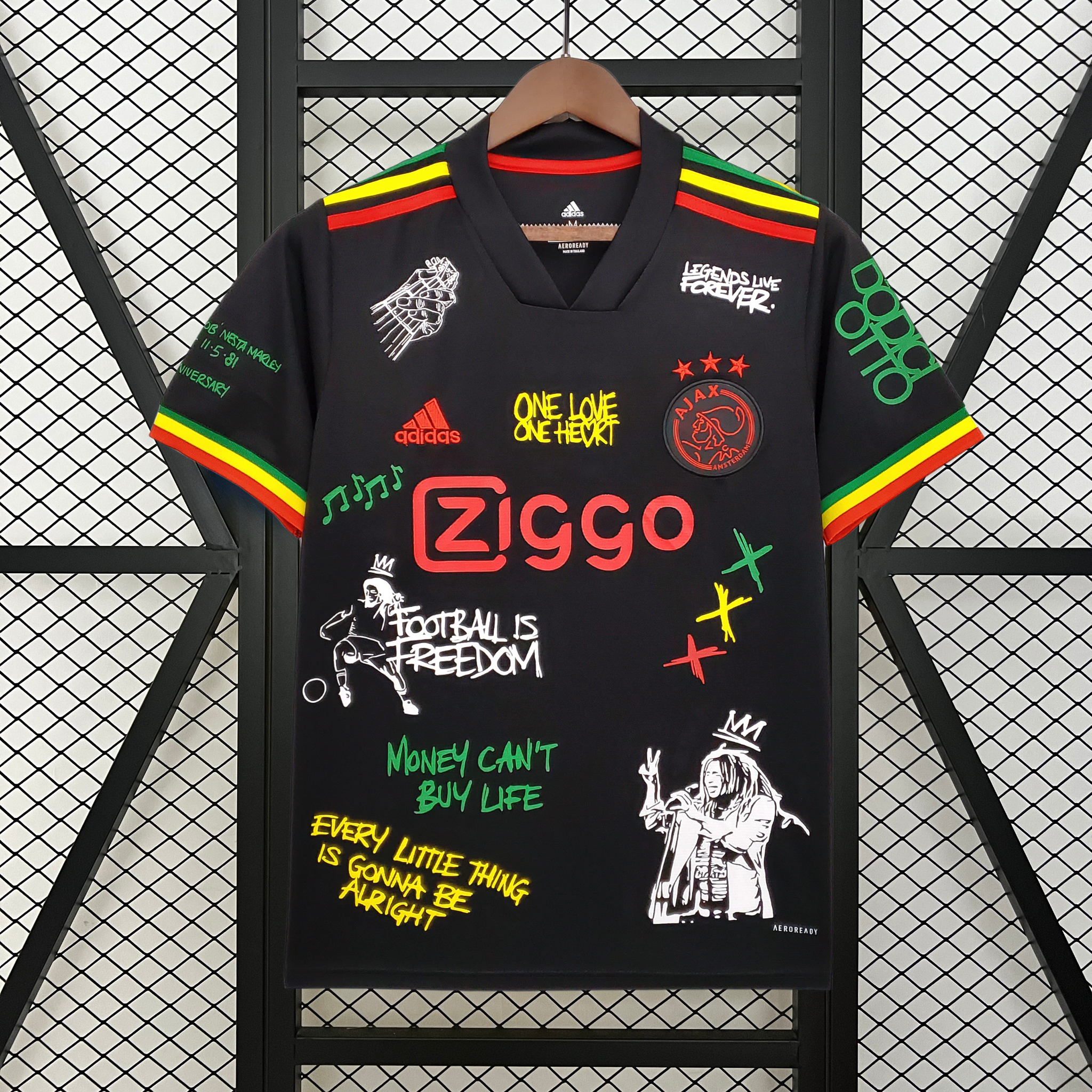 NEW CAMISETA AJAX DE AMSTERDAM (ED Bob Marley) 24/25