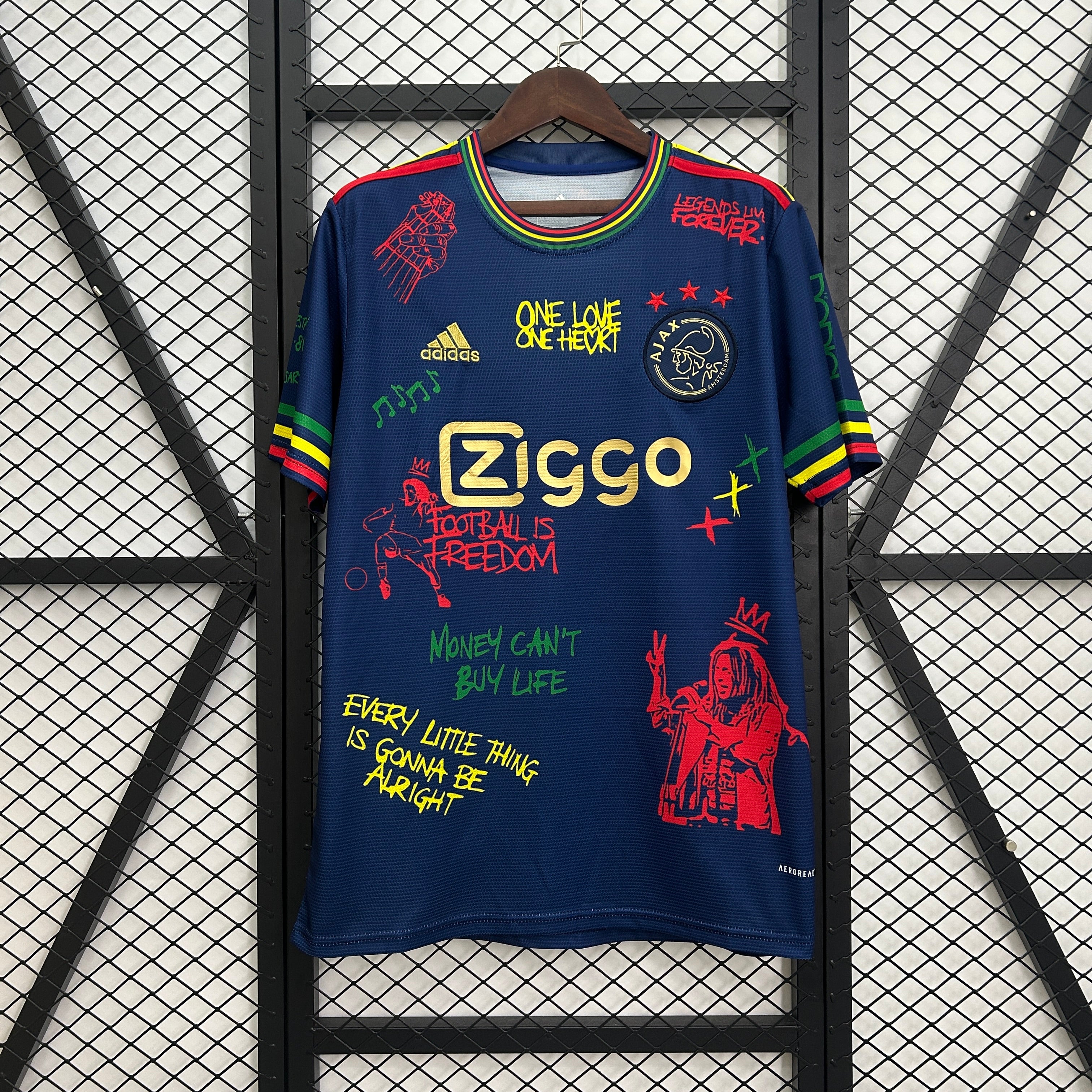 NEW CAMISETA AJAX DE AMSTERDAM (ED Bob Marley) 24/25