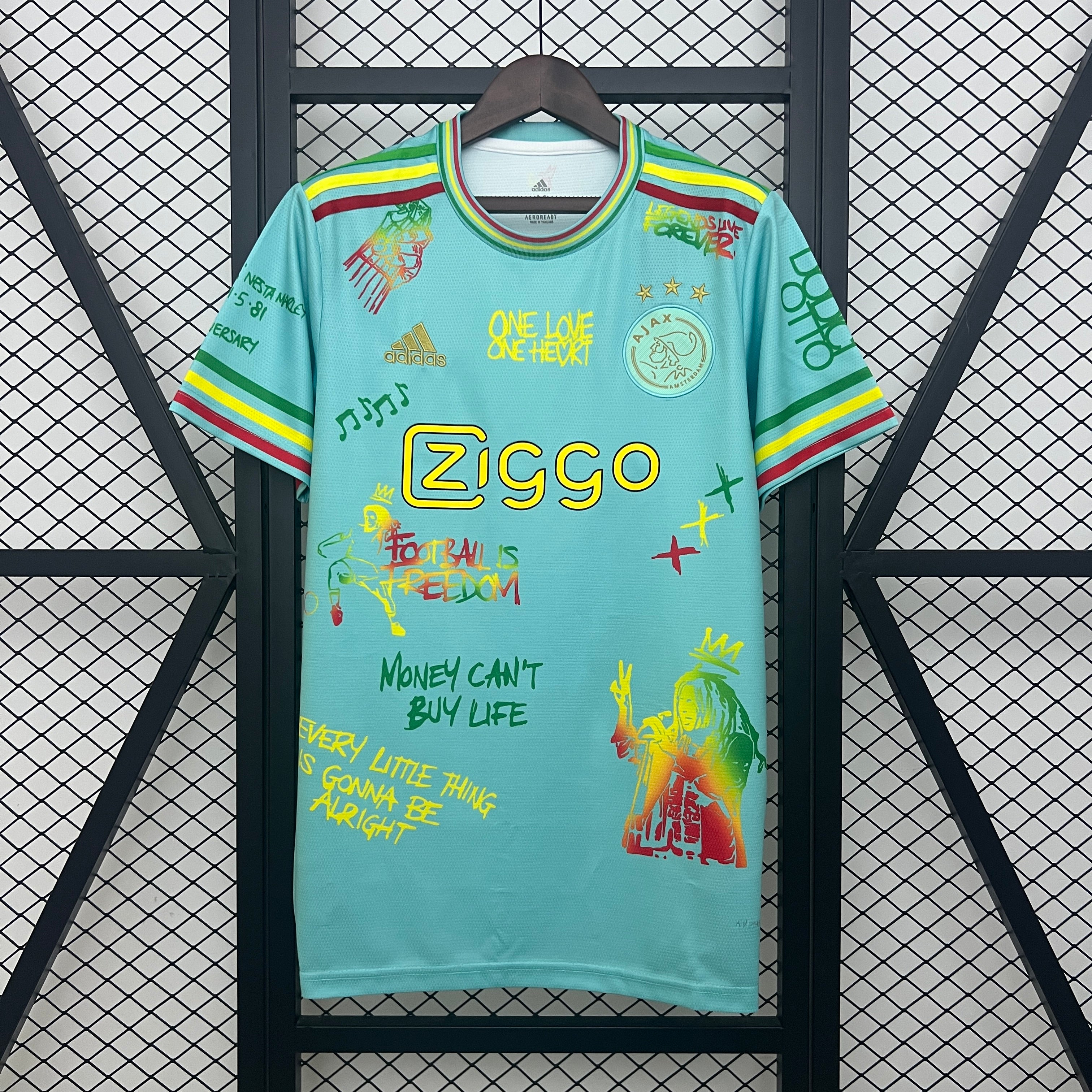 NEW CAMISETA AJAX DE AMSTERDAM (ED Bob Marley) 24/25